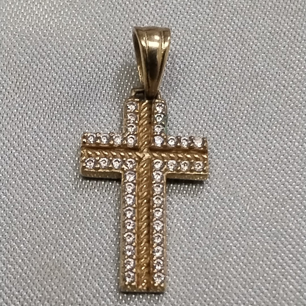 CRUZ, DIJE ORO 10 K 1.2 GRMS (SEMINUEVO)