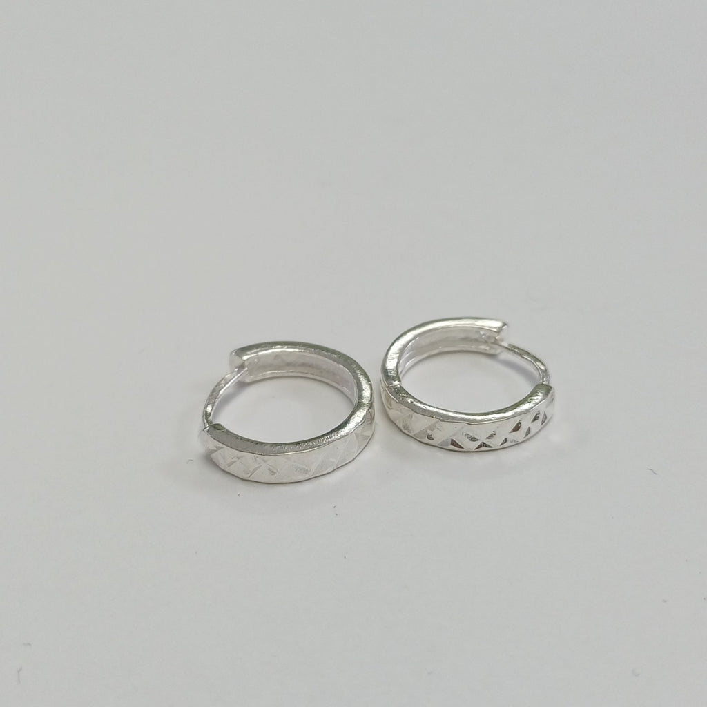 ARRACADAS LABRADAS PLATA .925 3.2 GR (NUEVO)