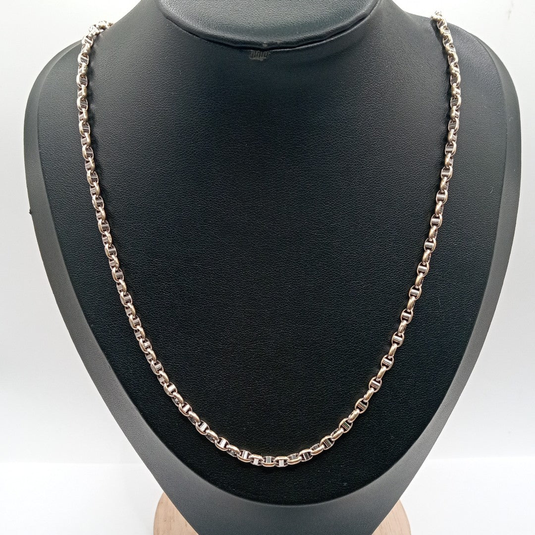 CADENA ORO BLANCO 14 K 8,90 GRMS (SEMINUEVO)