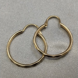 ARRACADAS PAR ORO 14 K 0,70 GRMS (SEMINUEVO)