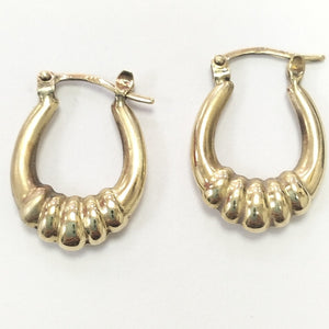 ARETES PAR ORO 14 K 1.7 GRMS (SEMINUEVO)