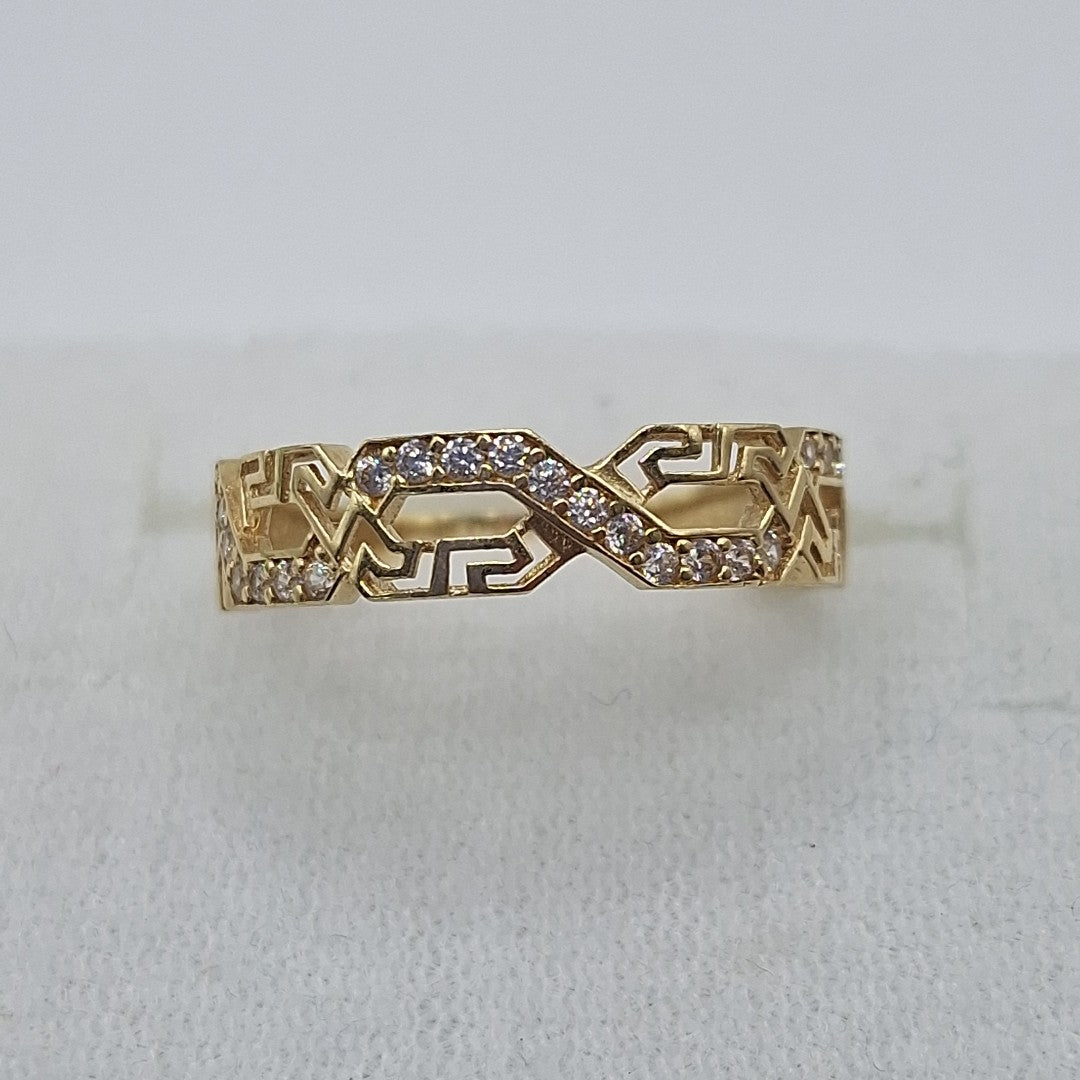 ANILLO ORO 14 K 2 GRMS (SEMINUEVO)