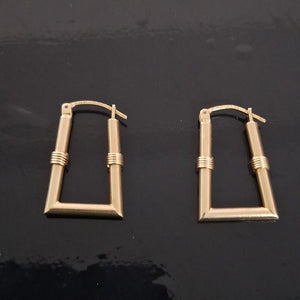 ARETES PAR ORO 14 K 3,50 GRMS (SEMINUEVO)