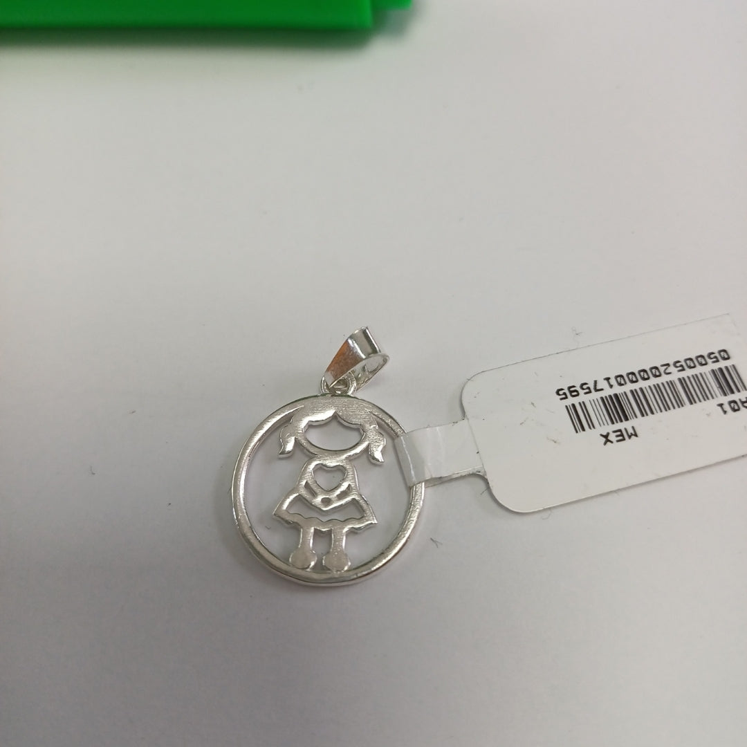 DIJE NIÑA PLATA .925 2.1 GR (NUEVO)