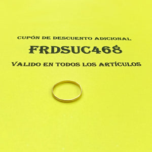 ARGOLLA ORO 10 K 0.6 GRMS (SEMINUEVO)
