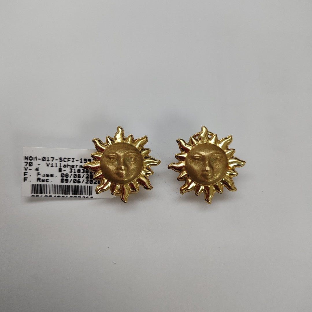 ARETES PAR ORO 14 K 4.7 GRMS (SEMINUEVO)