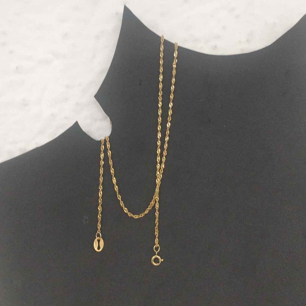 CADENA ORO 14 K 0.9 GRMS (SEMINUEVO)