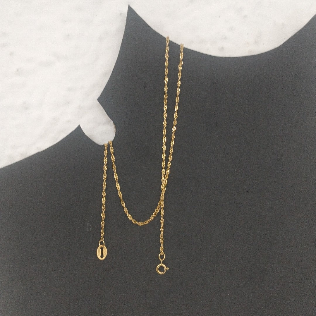CADENA ORO 14 K 0.9 GRMS (SEMINUEVO)