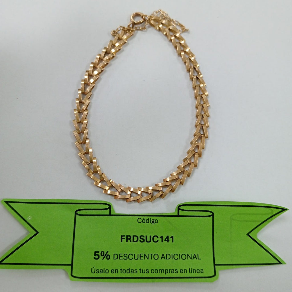 PULSERA ORO 18 K 7.8 GRMS (SEMINUEVO)