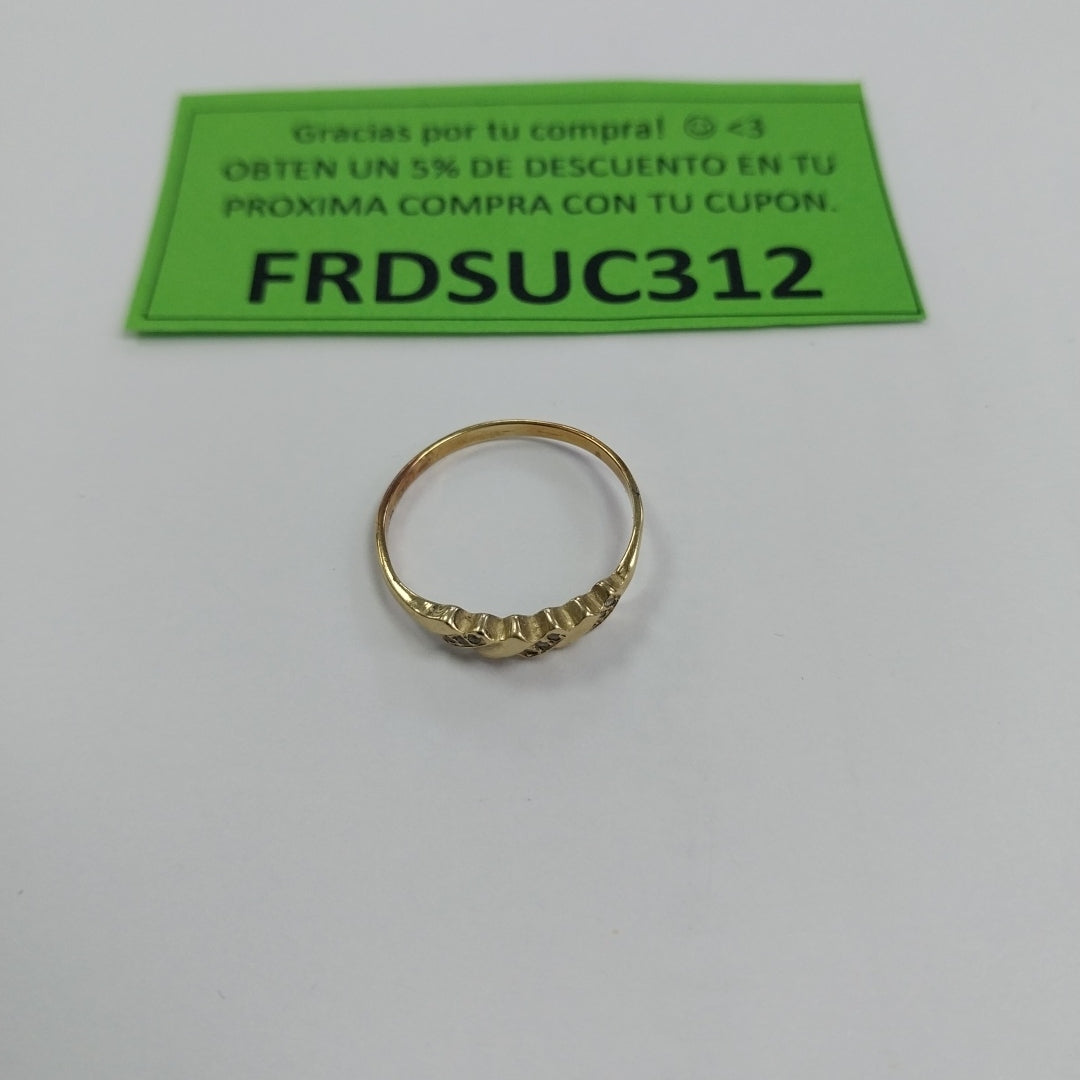 ANILLITO ORO 10 K 1.2 GRMS (SEMINUEVO)