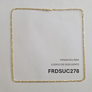 CADENA ORO 10 K 6.7 GRMS (SEMINUEVO)