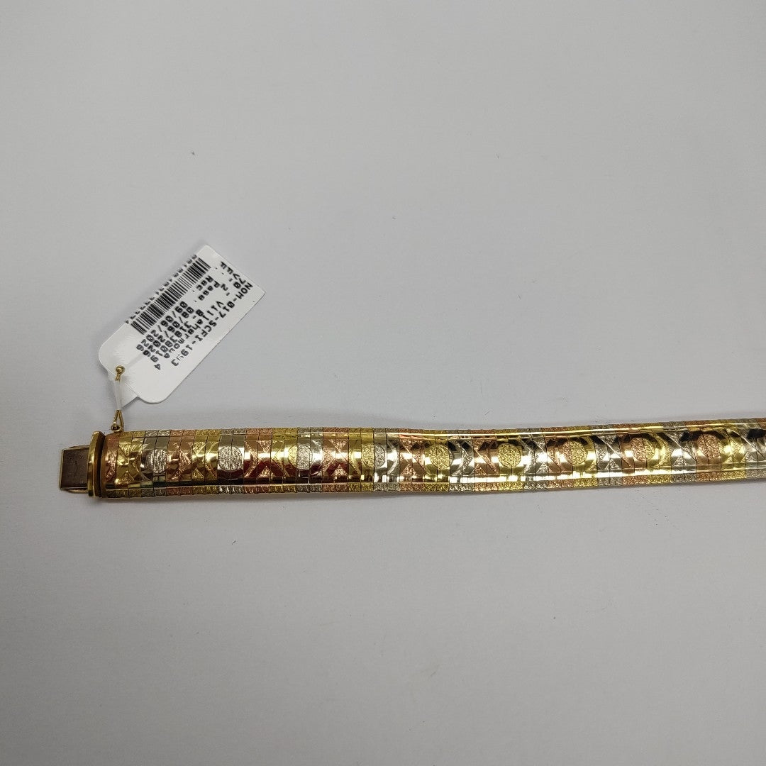 PULSERA ORO 14 K 18.9 GRMS (SEMINUEVO)