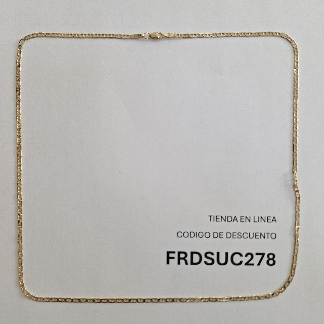 CADENA ORO 10 K 6.8 GRMS (SEMINUEVO)