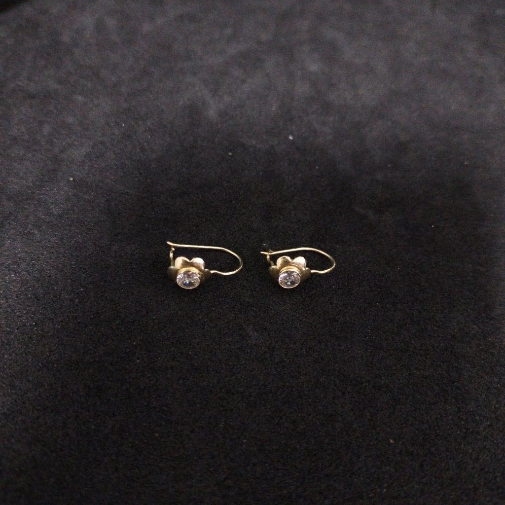 ARETES PAR ORO 10 K 0,60 GRMS (SEMINUEVO)