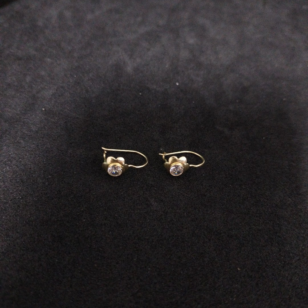 ARETES PAR ORO 10 K 0,60 GRMS (SEMINUEVO)