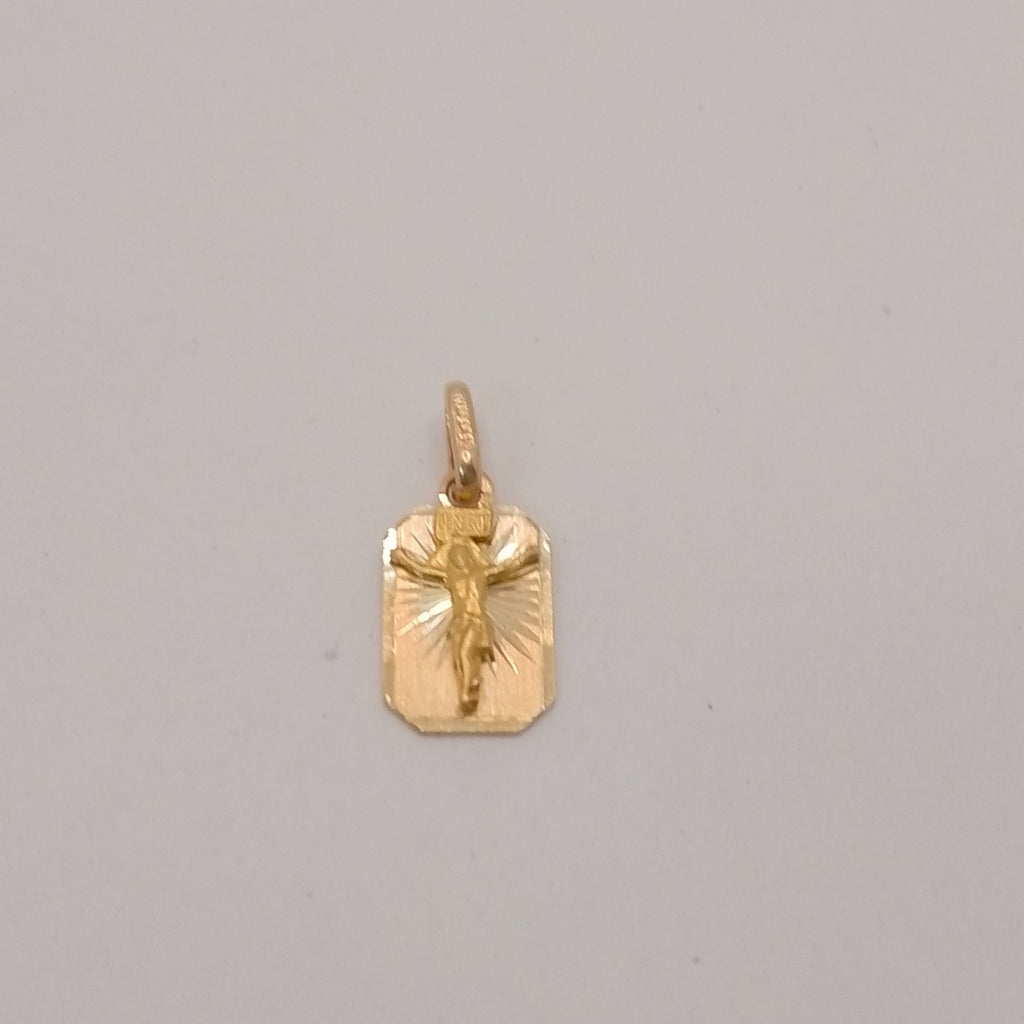 MEDALLA RELIGIOSA ORO 14 K 2 GRMS (SEMINUEVO)