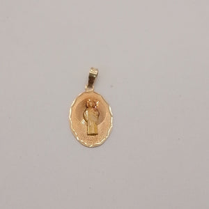 MEDALLA RELIGIOSA ORO 10 K 1.3 GRMS (SEMINUEVO)