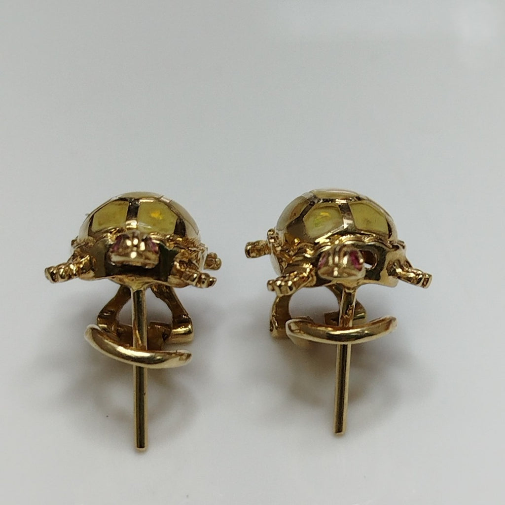 ARETES PAR ORO 14 K 5.8 GRMS (SEMINUEVO)