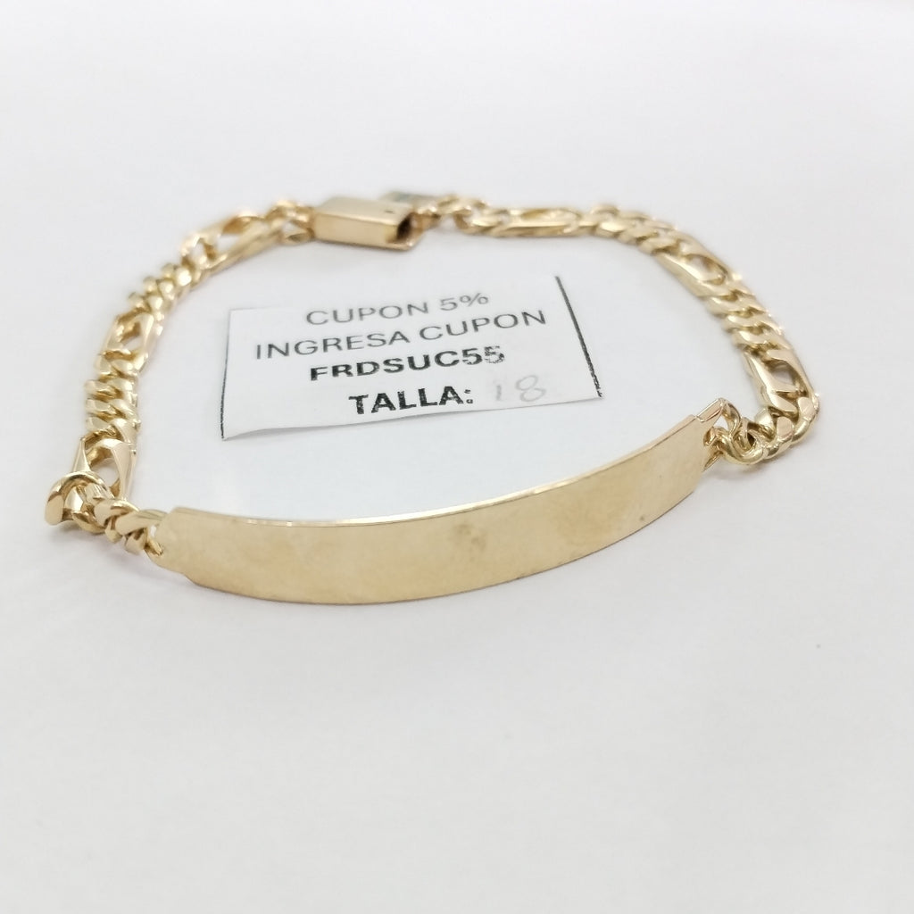 ESCLAVA ORO 14 K 13.6 GRMS (SEMINUEVO)