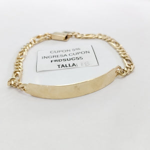ESCLAVA ORO 14 K 13.6 GRMS (SEMINUEVO)