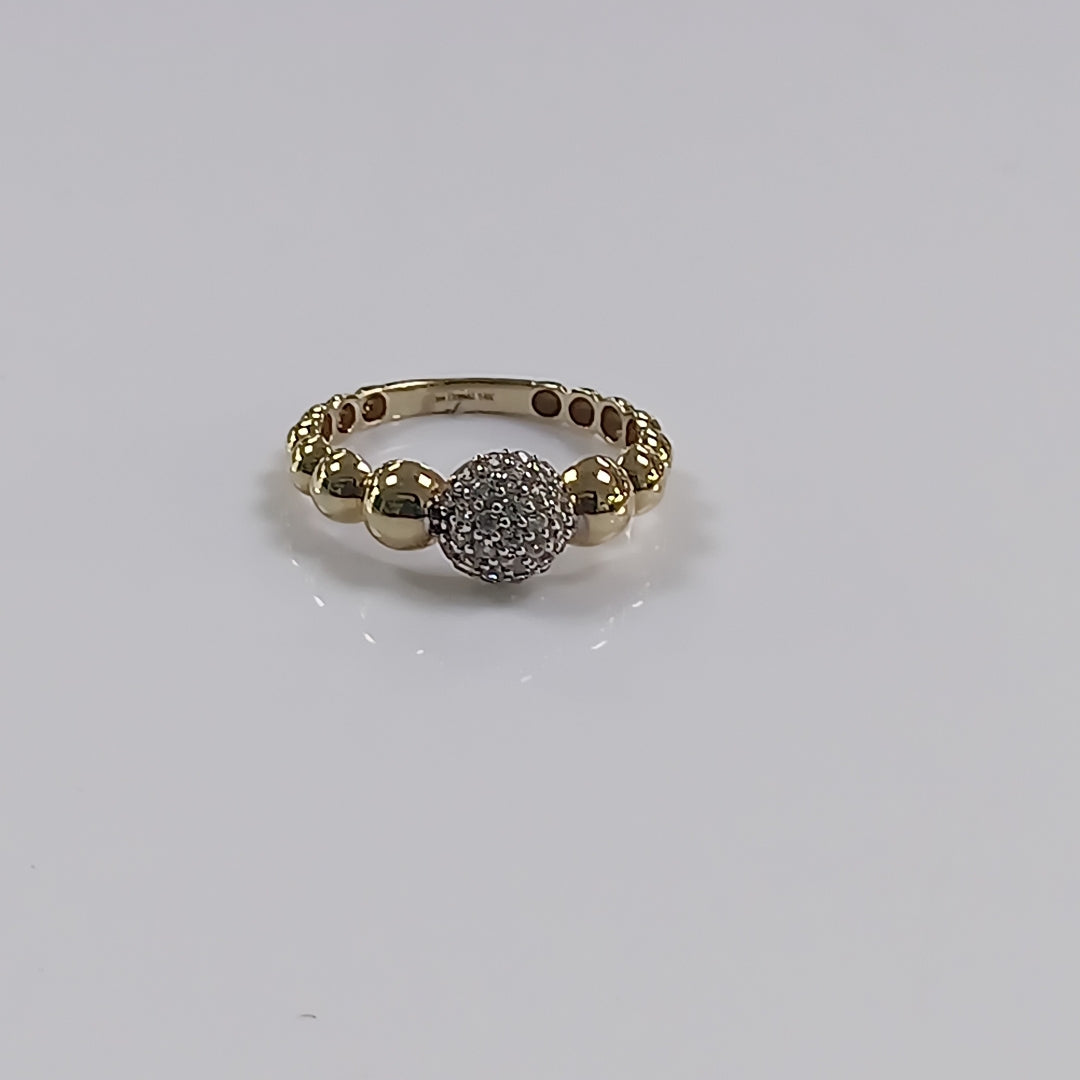ANILLITO ORO 14 K 2.3 GRMS (SEMINUEVO)