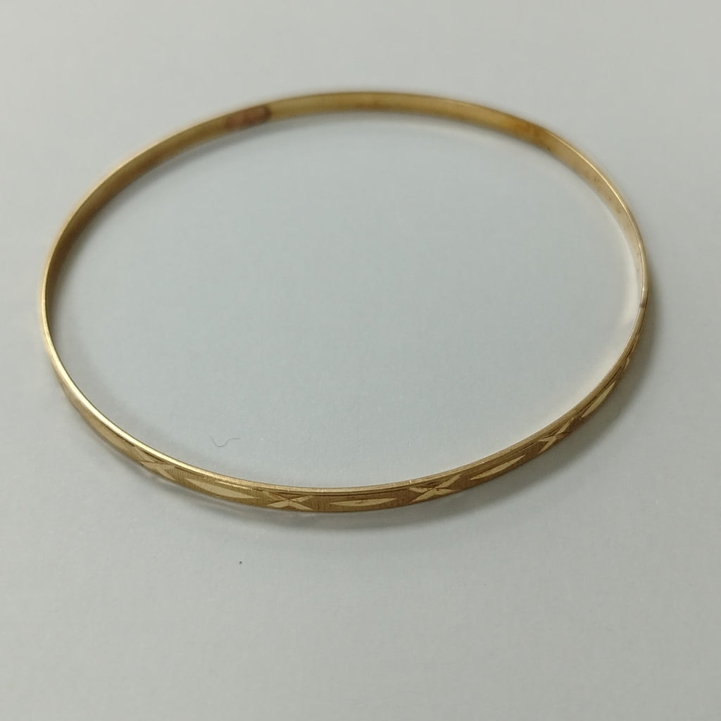 PULSERA RIGIDA ORO 18 K 5,90 GRMS (SEMINUEVO)