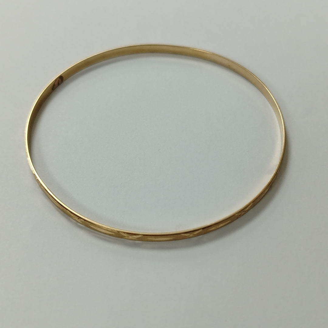 PULSERA RIGIDA ORO 18 K 5,80 GRMS (SEMINUEVO)