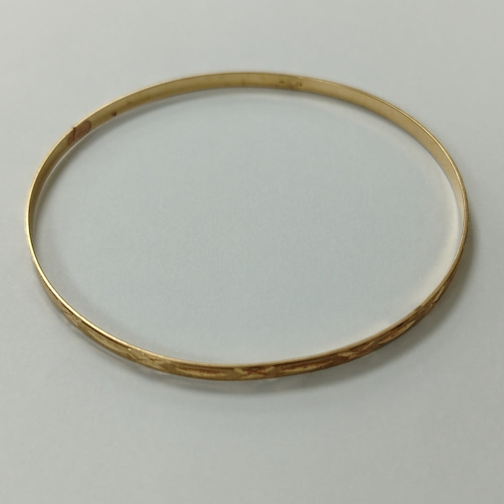 PULSERA RIGIDA ORO 18 K 5,80 GRMS (SEMINUEVO)