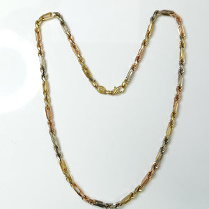 CADENA ORO, ORO COMBINADO 14 K 71.4 GRMS (SEMINUEVO)