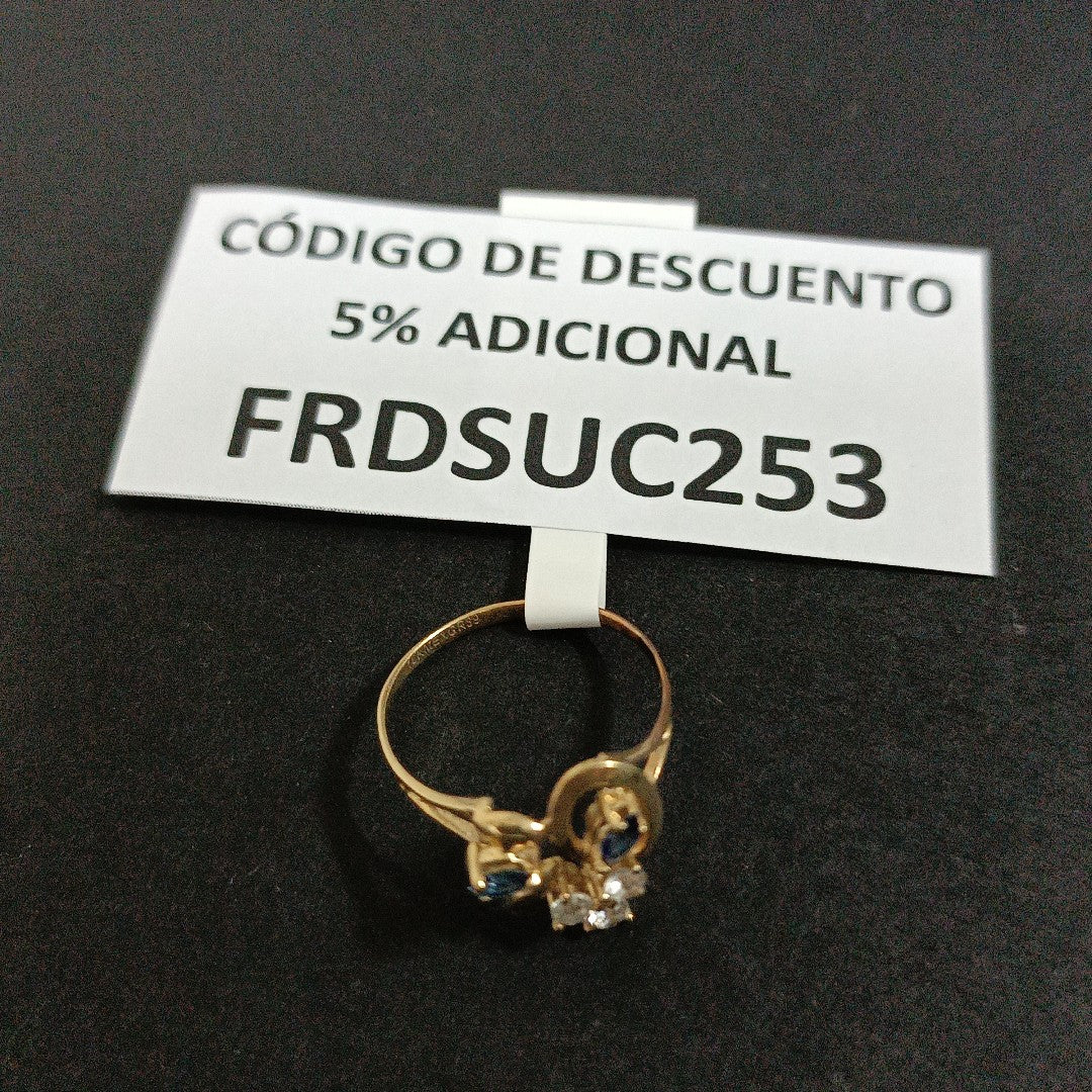 ANILLITO ORO 10 K 1.3 GRMS (SEMINUEVO)