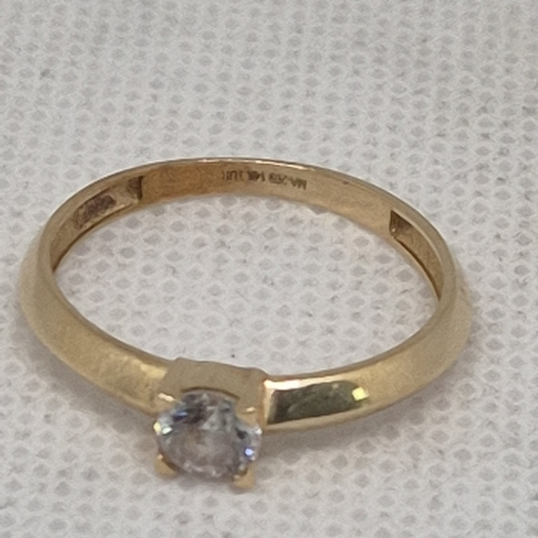ANILLITO ORO 14 K 1.4 GRMS (SEMINUEVO)