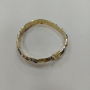PULSERA ORO, RODIADO 14 K 12.1 GRMS (SEMINUEVO)