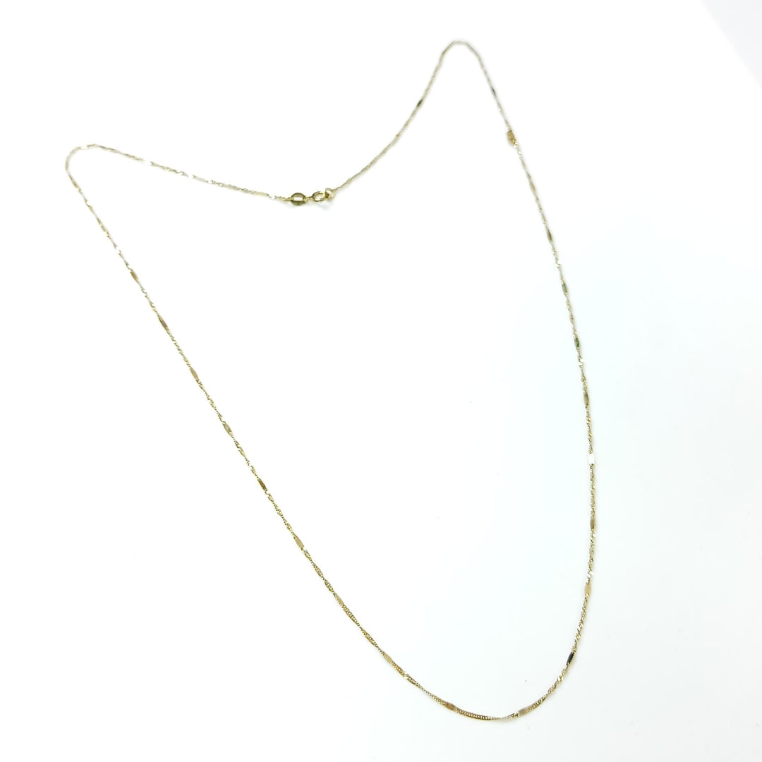 CADENA ORO 10 K 0.9 GRMS (SEMINUEVO)
