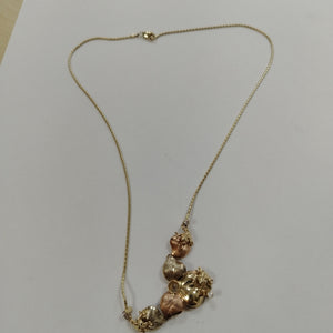 GARGANTILLA ORO, ORO COMBINADO 14 K 8.4 GRMS (SEMINUEVO)