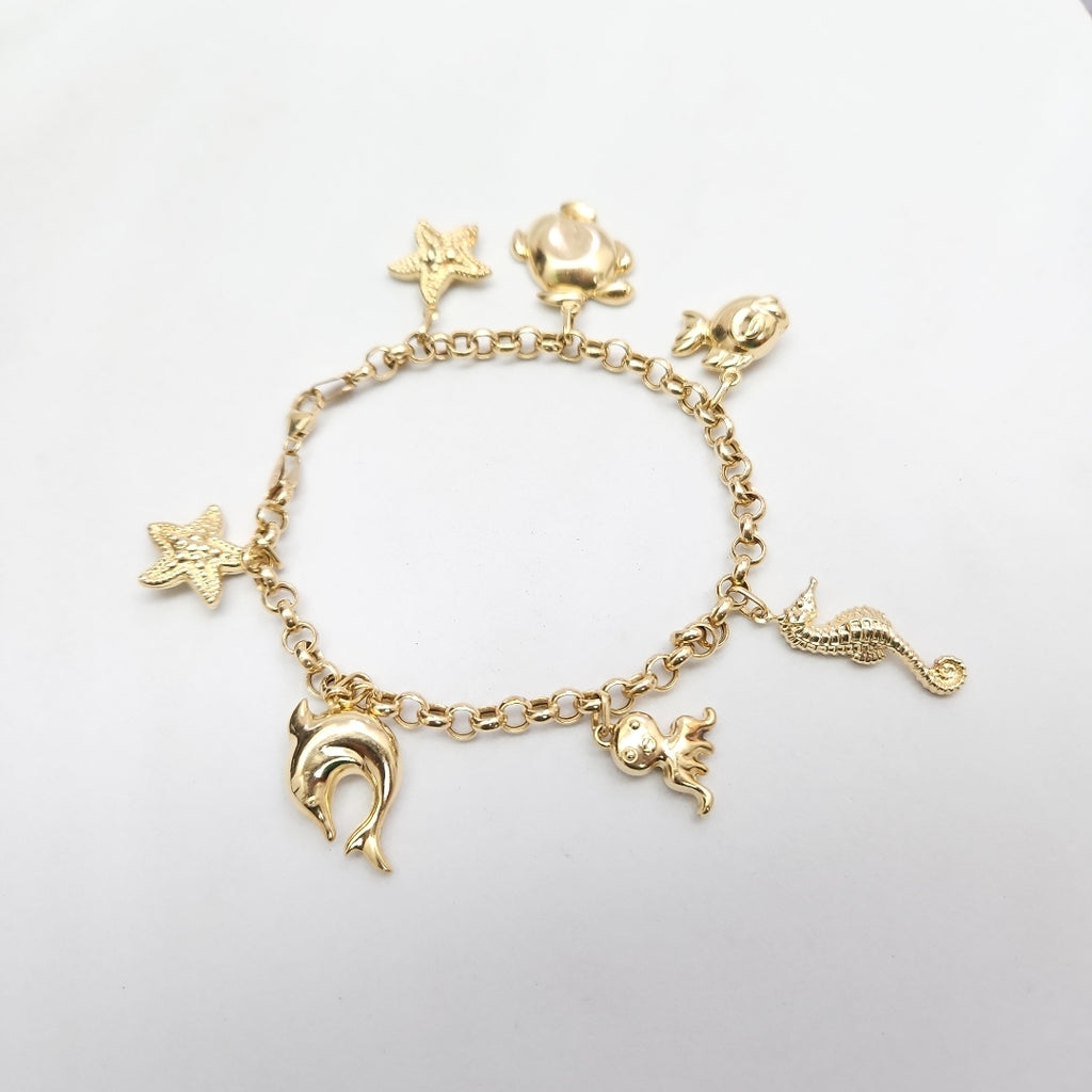PULSERA ORO 10 K 8.4 GRMS (SEMINUEVO)