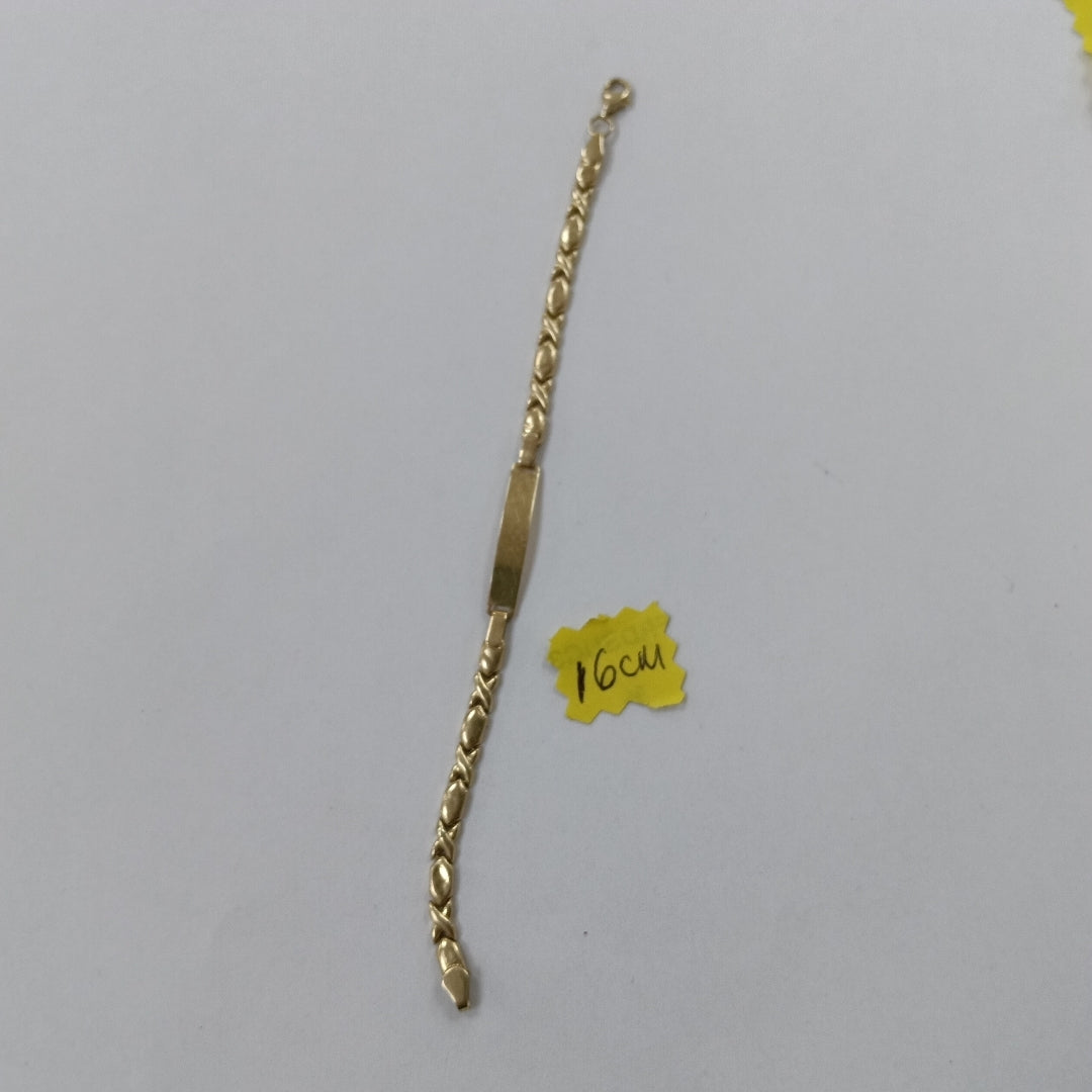 ESCLAVA ORO 14 K 4 GRMS (SEMINUEVO)