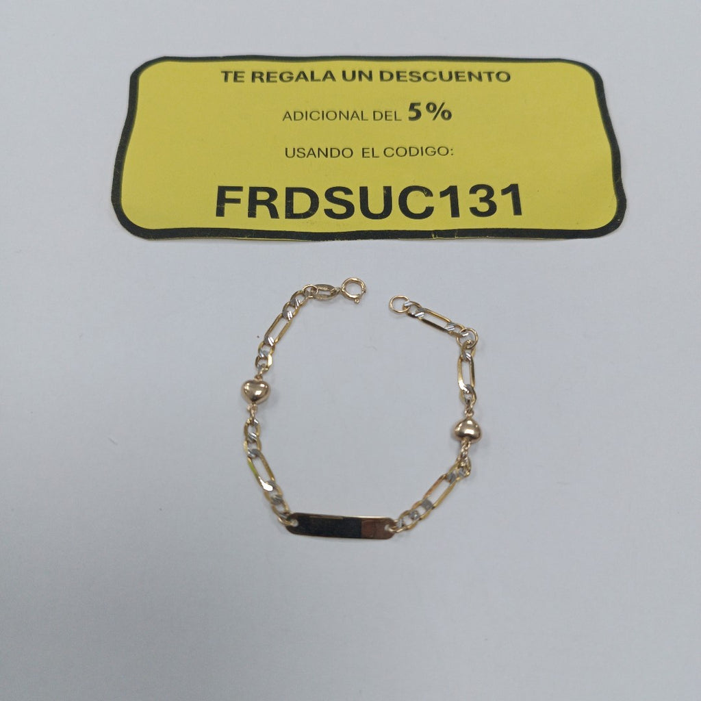 ESCLAVA ORO 14 K 1.9 GRMS (SEMINUEVO)