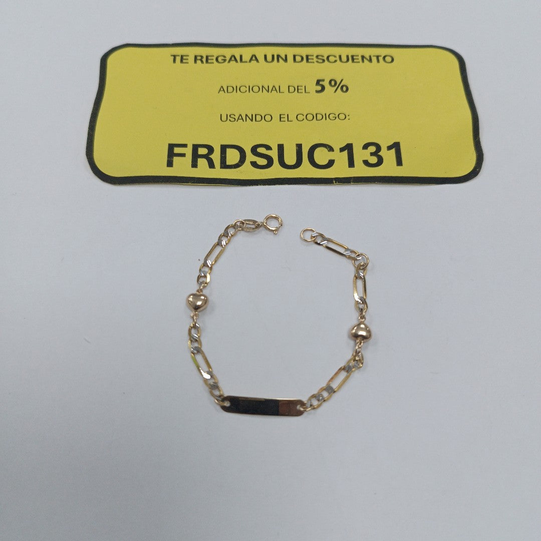 ESCLAVA ORO 14 K 1.9 GRMS (SEMINUEVO)