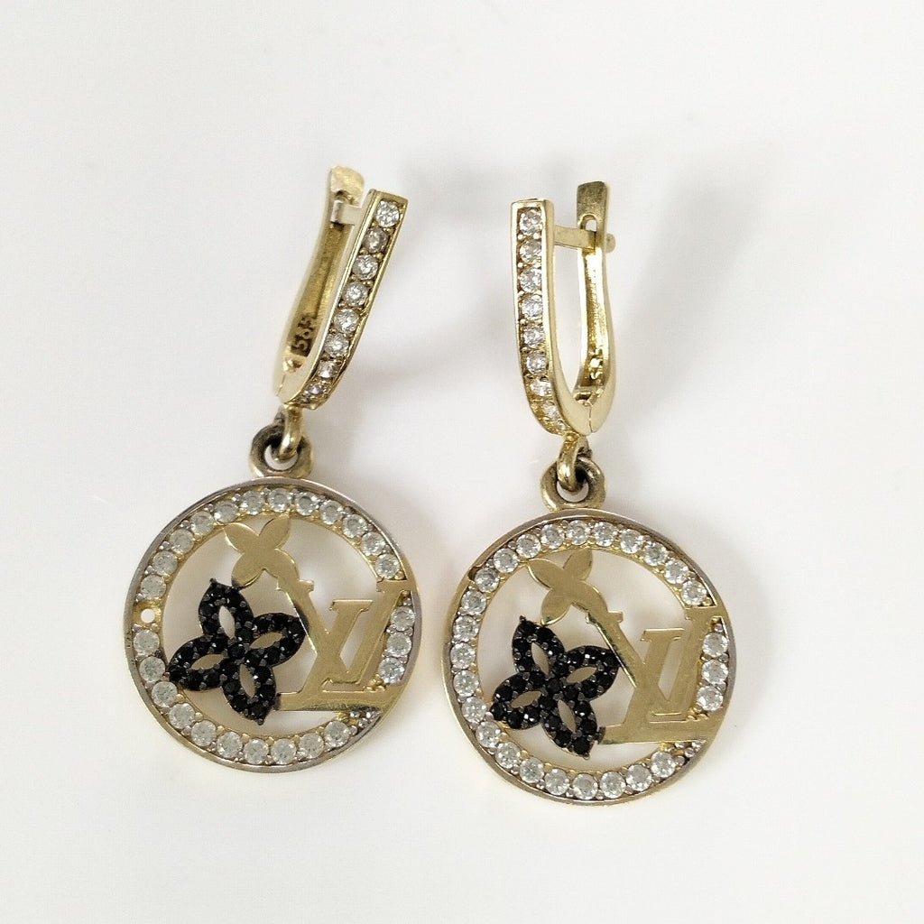 ARETES PAR ORO 14 K 6.3 GRMS (SEMINUEVO)