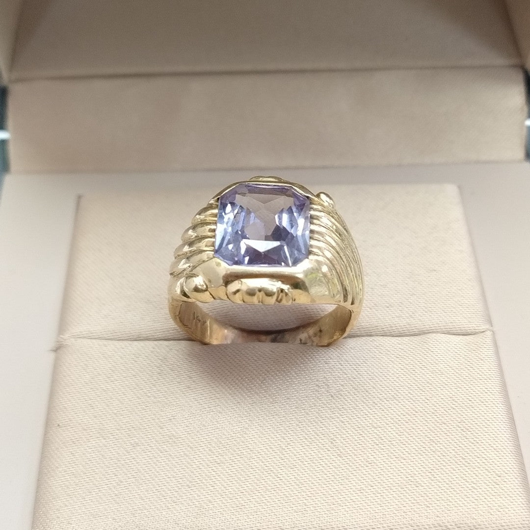 ANILLO ORO 14 K 7.6 GRMS (SEMINUEVO)