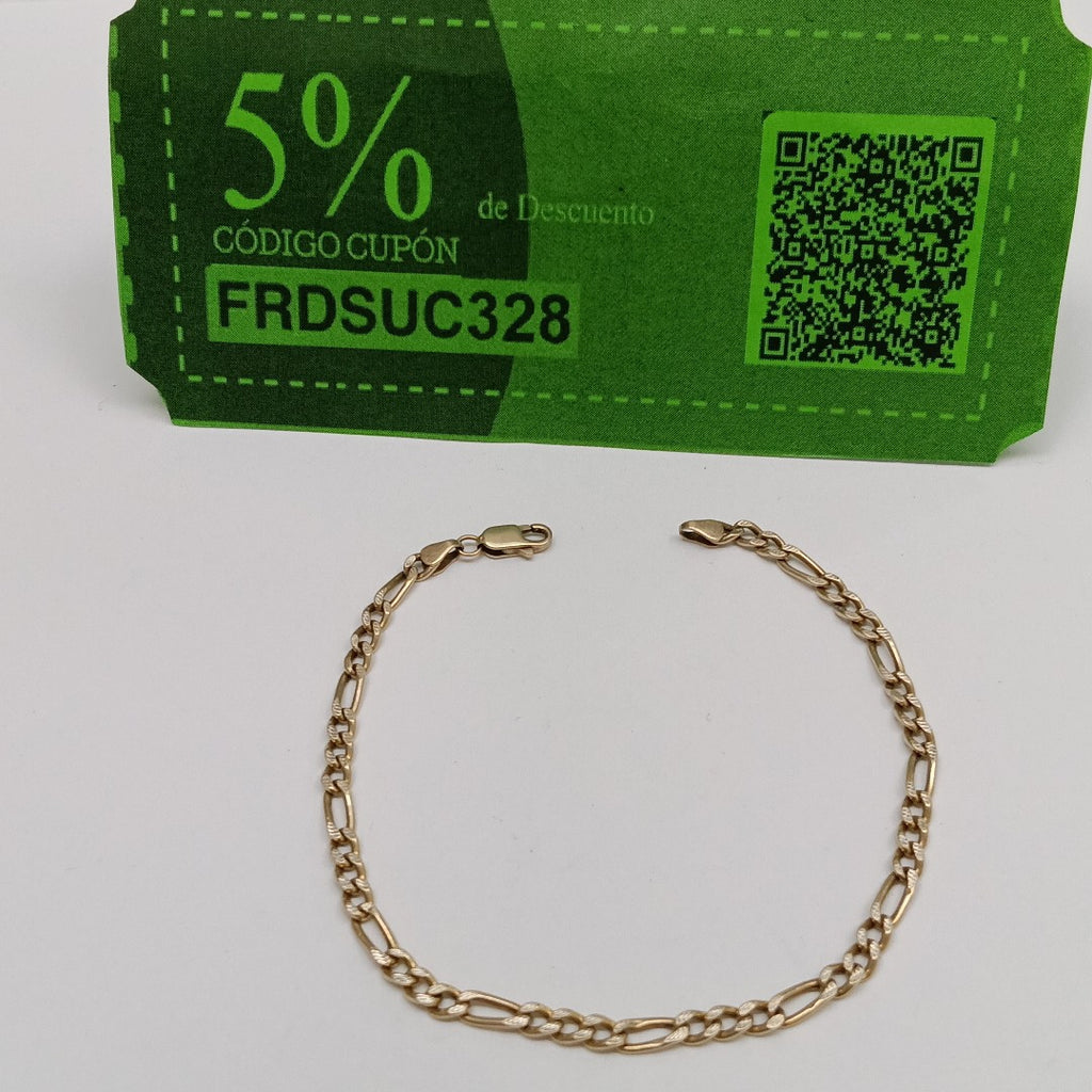 PULSERA ORO 14 K 2.7 GRMS (SEMINUEVO)