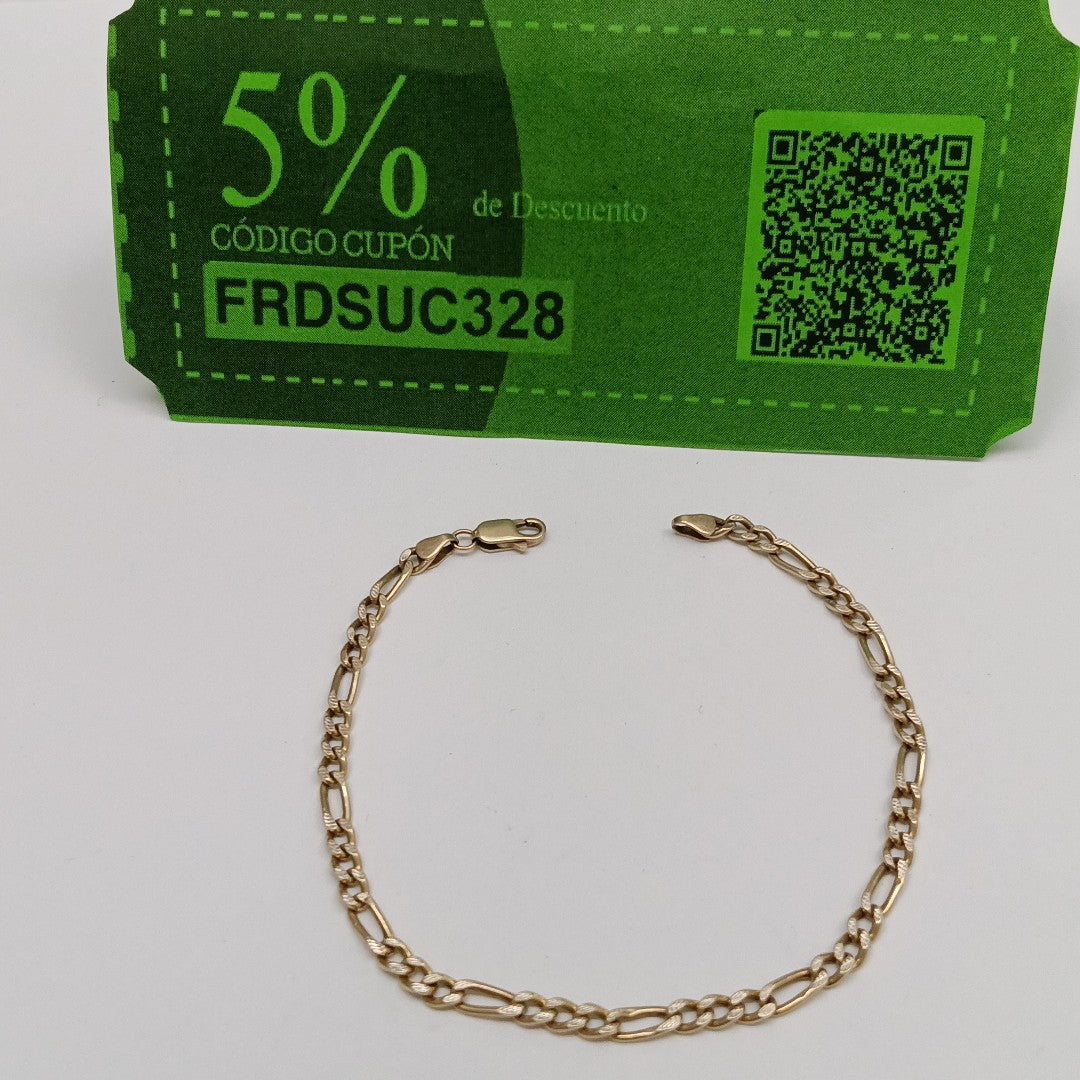 PULSERA ORO 14 K 2.7 GRMS (SEMINUEVO)