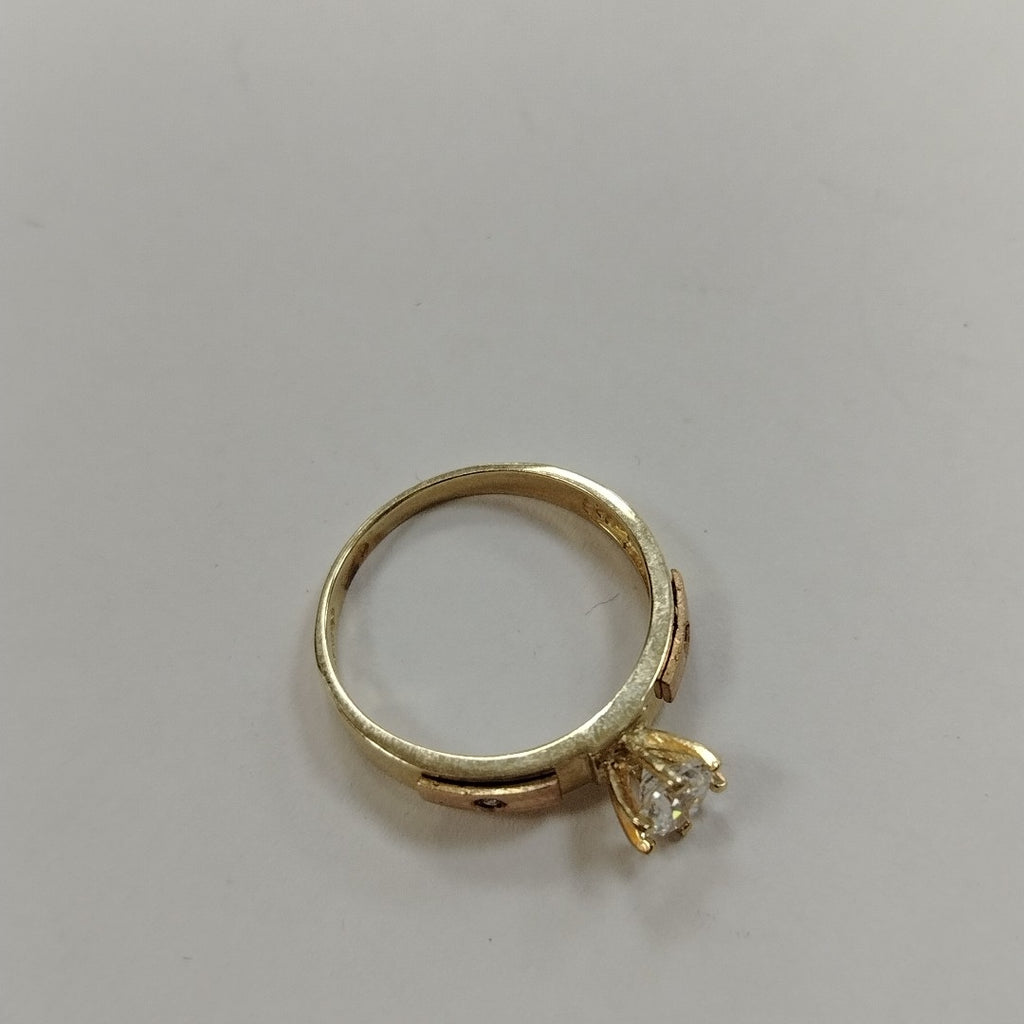 SOLITARIO ORO 14 K 2.7 GRMS (SEMINUEVO)