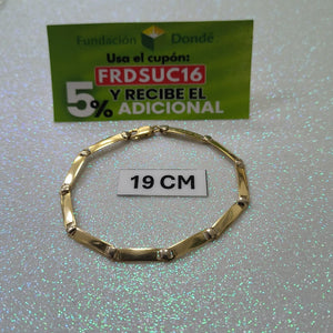 PULSERA ORO 14 K 5.9 GRMS (SEMINUEVO)