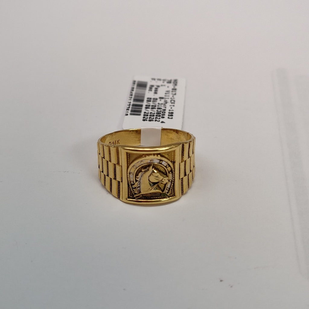 ANILLO ORO 14 K 4.7 GRMS (SEMINUEVO)