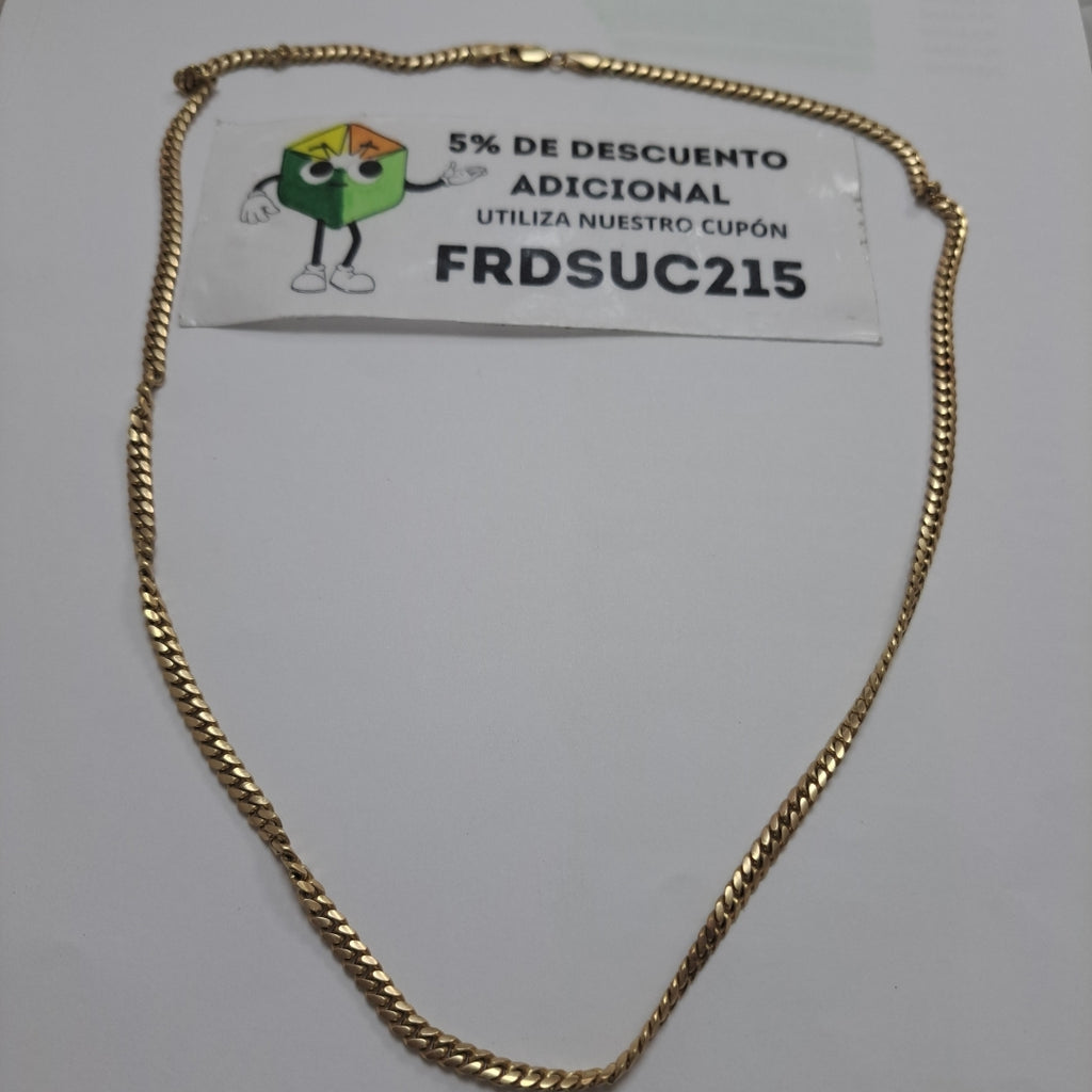 CADENA ORO 14 K 27,80 GRMS (SEMINUEVO)