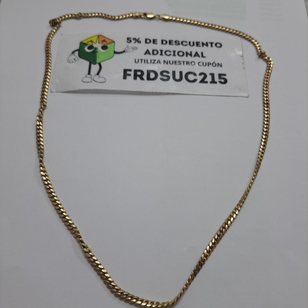 CADENA ORO 14 K 27,80 GRMS (SEMINUEVO)