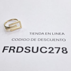 ANILLO ORO 10 K 1.5 GRMS (SEMINUEVO)