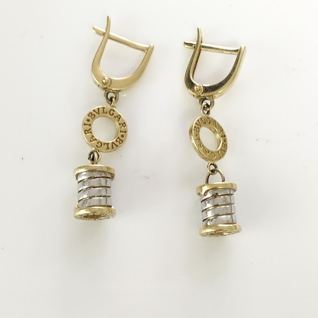 ARETES PAR ORO, ORO COMBINADO 14 K 6.2 GRMS (SEMINUEVO)