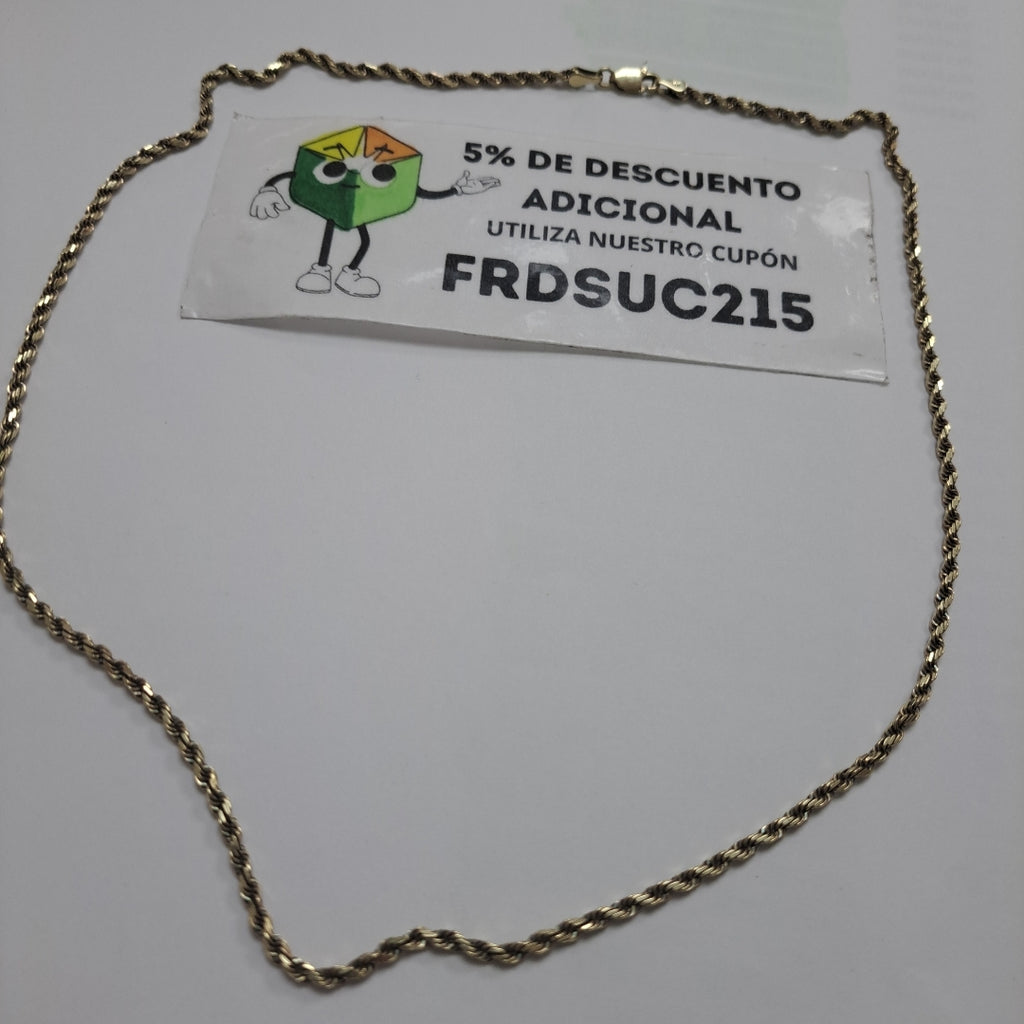 CADENA ORO 14 K 14,10 GRMS (SEMINUEVO)